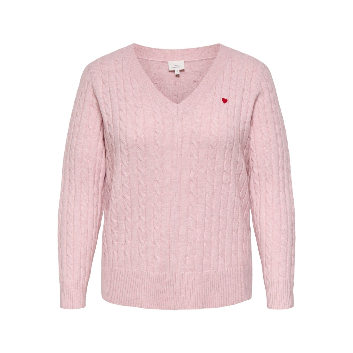 Pull En Maille burnished lilac, ONLY CARMAKOMA