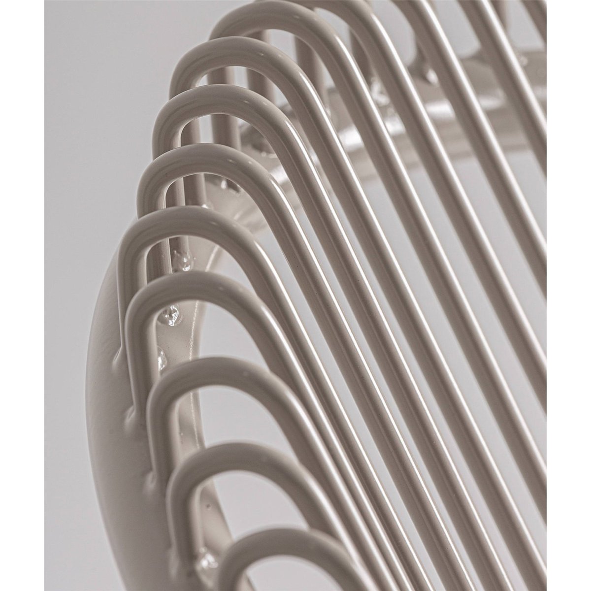 Tabouret de bar en fer collection brienz gris, RECOLLECTION