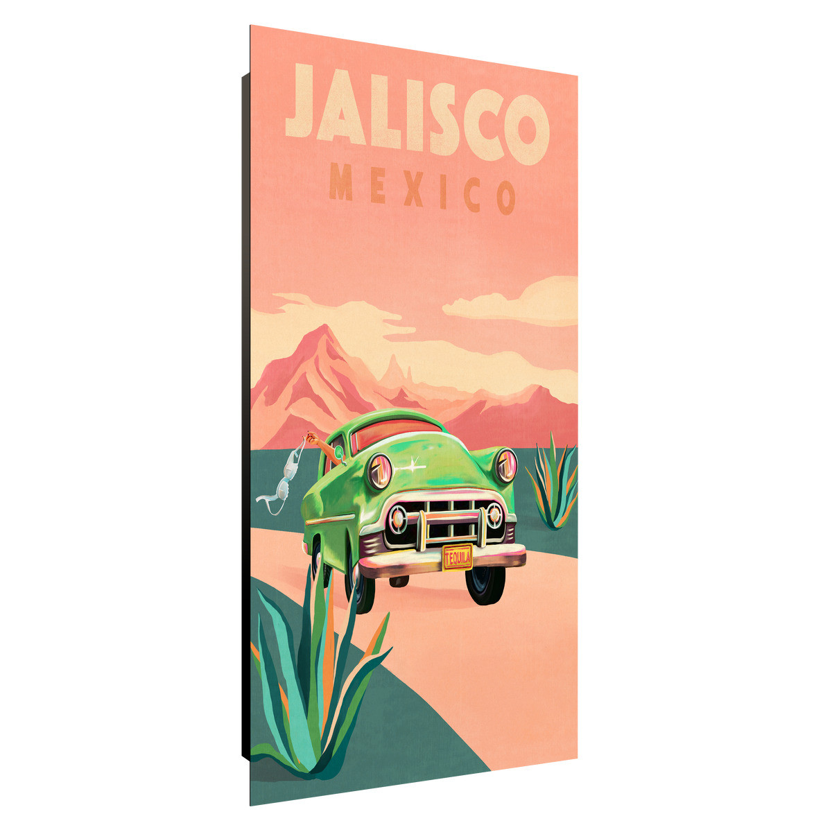 Tableau Sur Verre Synthétique Jalisco Mexique ILLUSTRATION tableau en verre synthétique, CEANOTHE