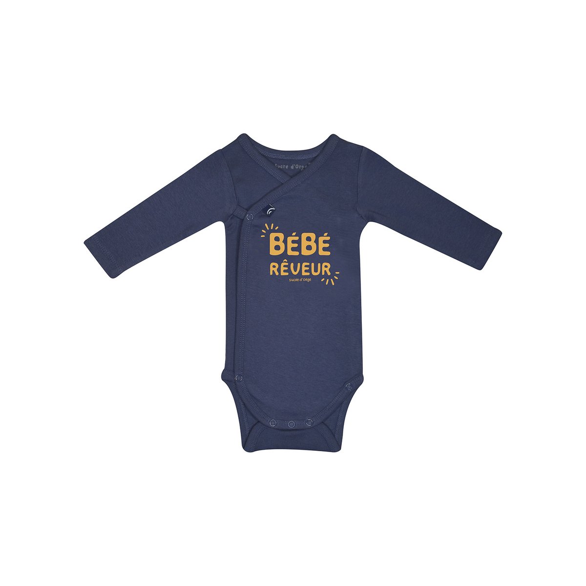 Lot de 2 bodies massimo ouverture devant bleu, SUCRE D'ORGE