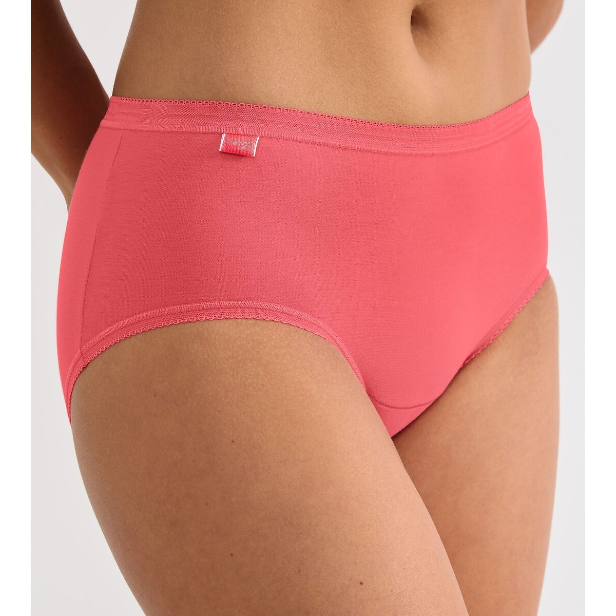 Pack of 4 Basic+ Midi Knickers mother of pearl+pink+pale pink+coral, SLOGGI
