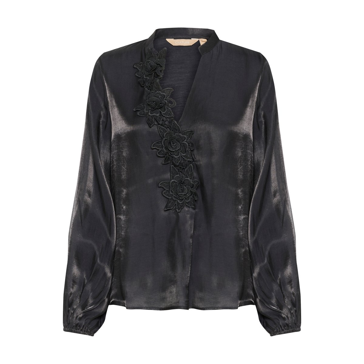 Blouse à manches longues noir black, CULTURE