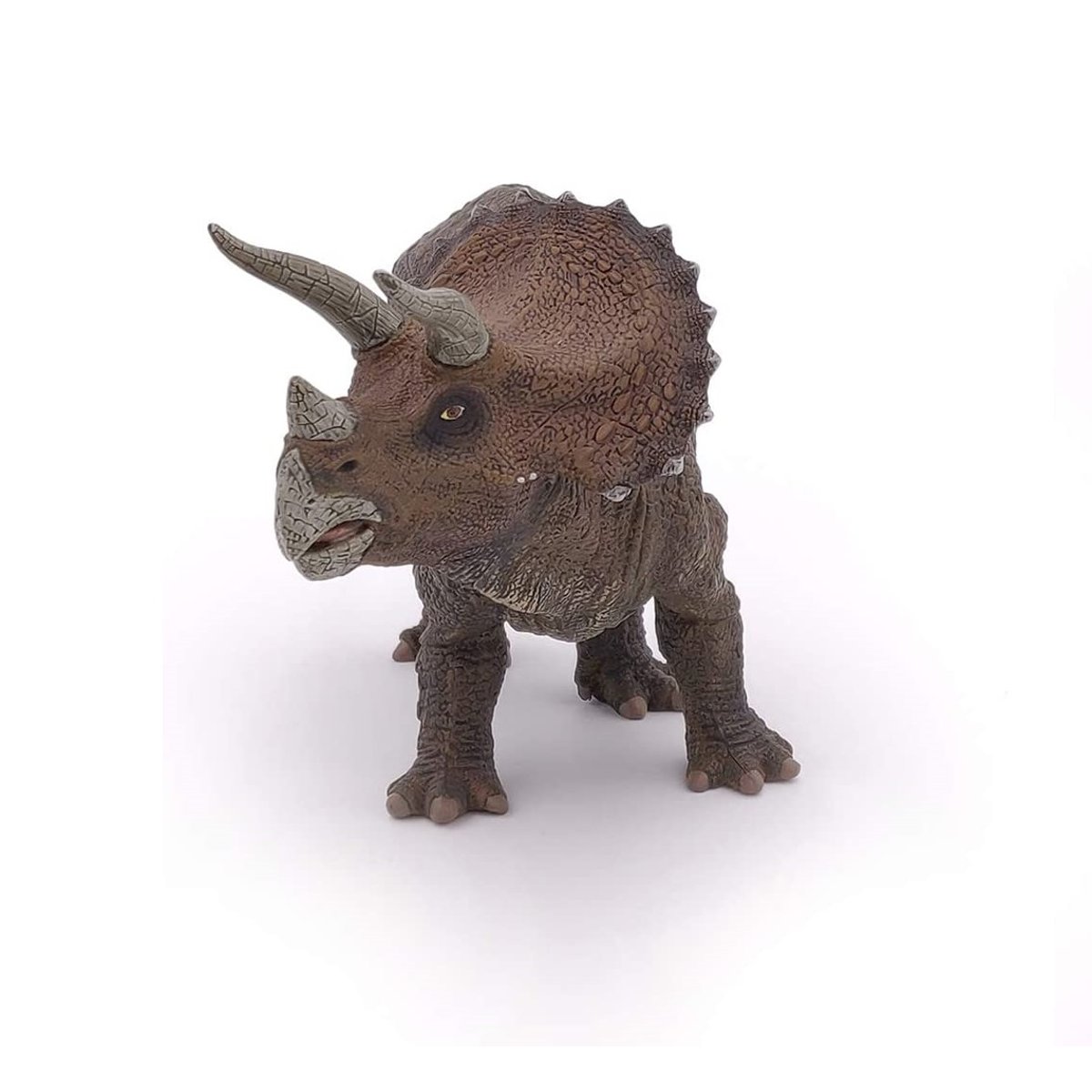 Figurine Tricératops marron, PAPO