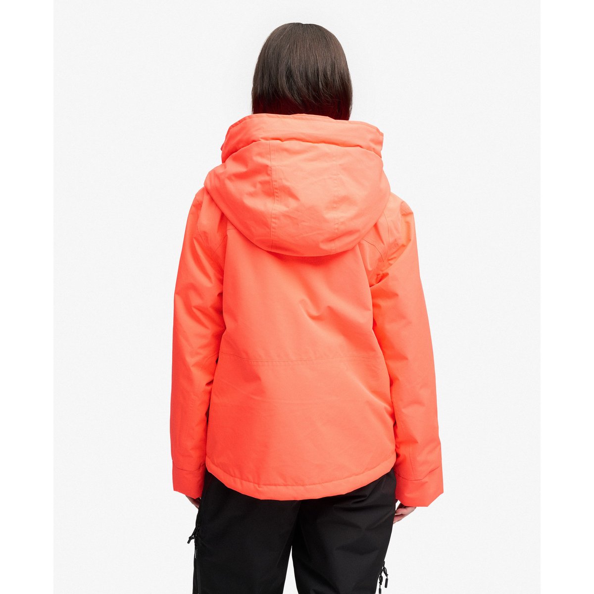 Veste de Ski Freestyle Coupe Décontractée rouge fluo, SUPERDRY