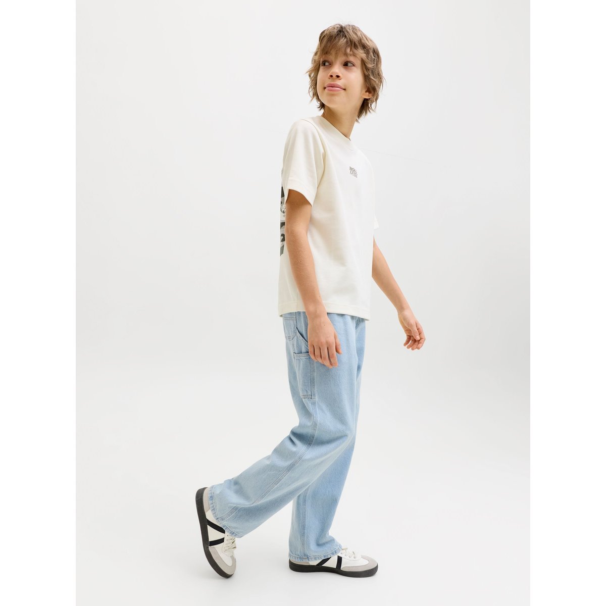 Jean Baggy Fit blue denim, JACK & JONES JUNIOR