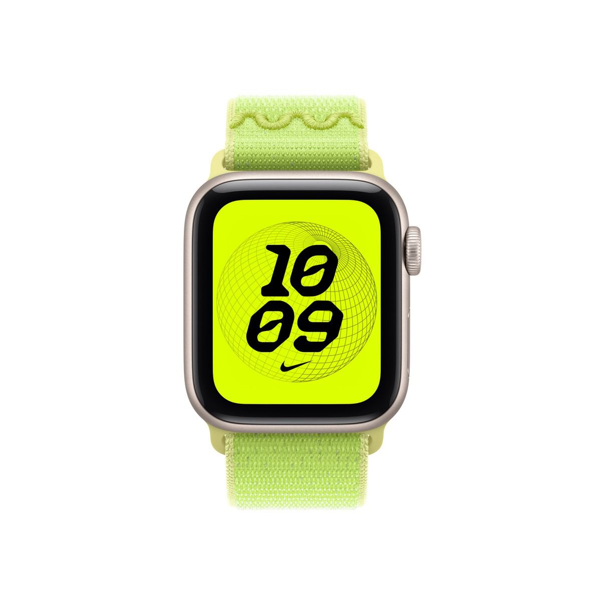 Bracelet 40 mm Sport Nike Volt Splash vert, APPLE