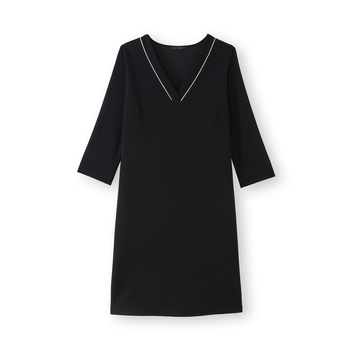 Robe housse maille fluide noir, DAXON