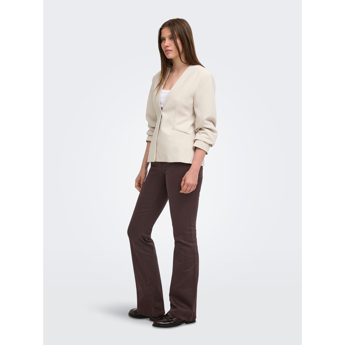 Pantalon Classique black coffee, ONLY
