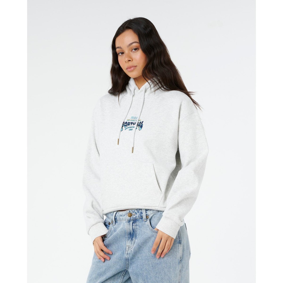 Sweat à capuche PENICHE MERCH sports marle, RIP CURL