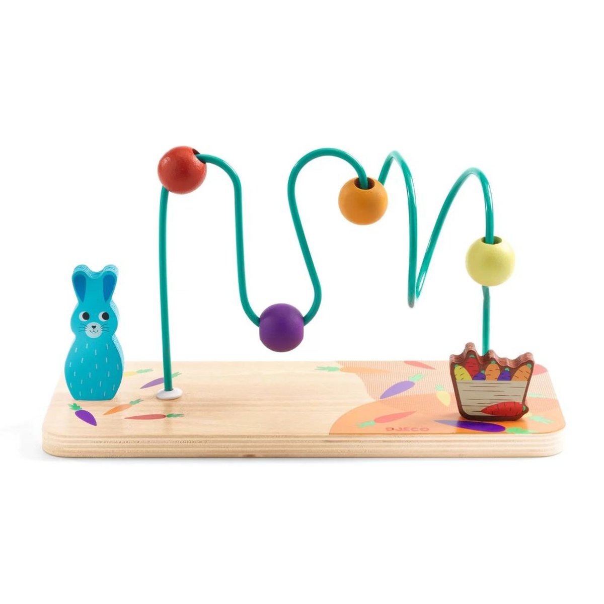 Boulier pour enfant RollCarott multicolore, DJECO