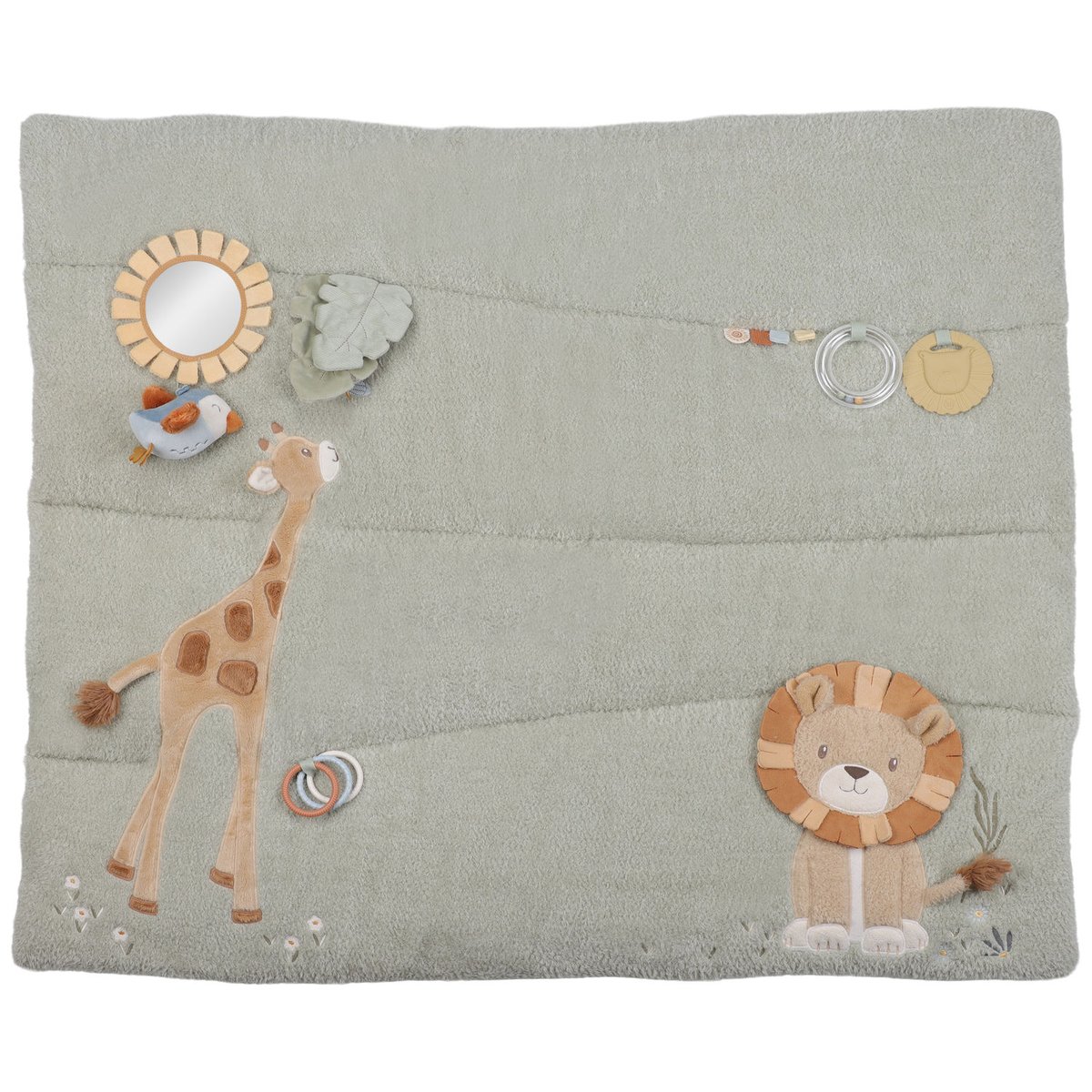 Tapis de parc jaune, vert, LITTLE DUTCH