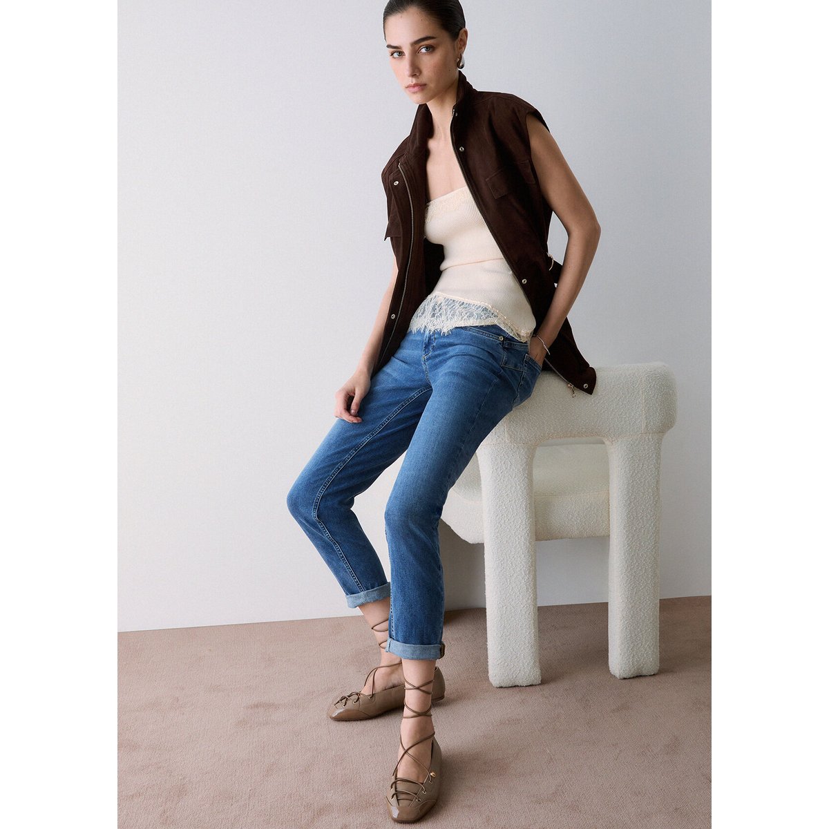 Jean skinny Amazing Fit denim bleu, LIU JO