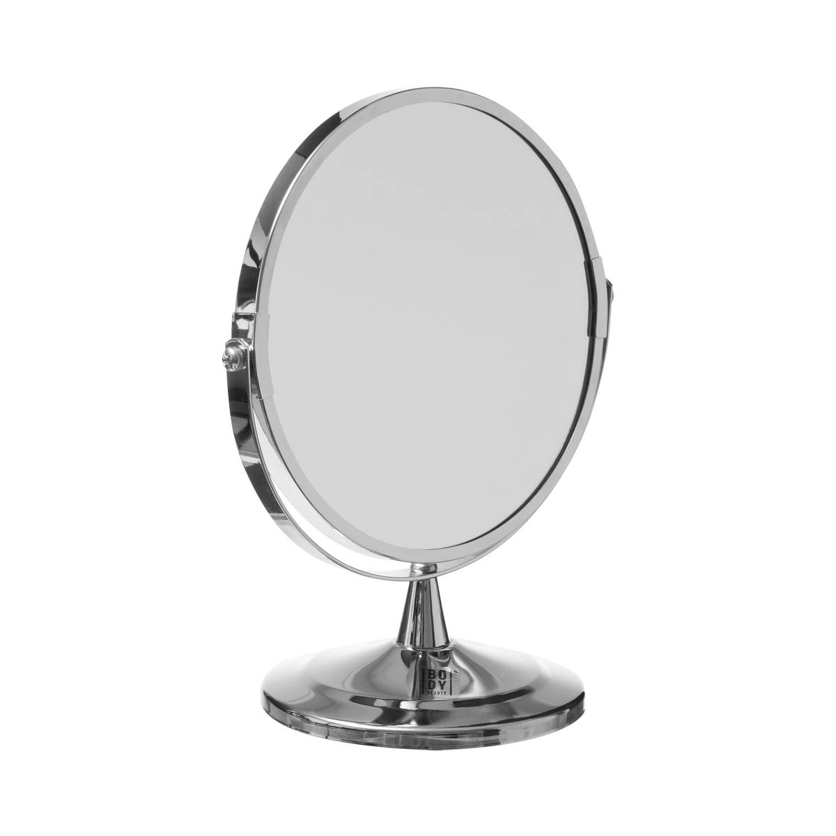Miroir rond à poser en métal argent, 5FIVE SIMPLY SMART