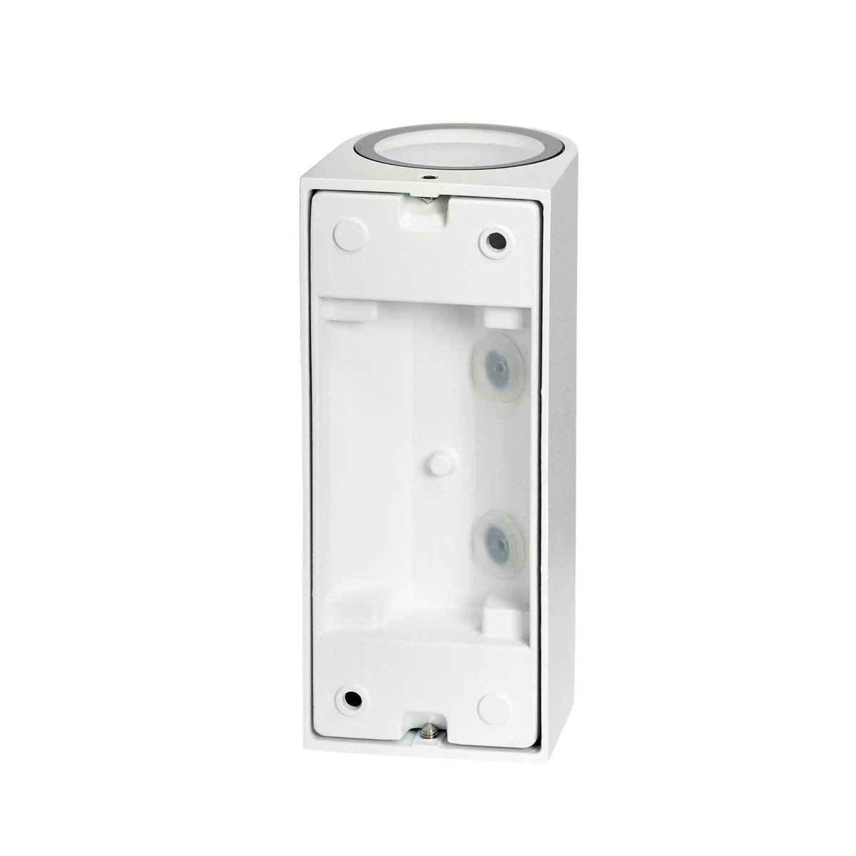Applique extérieure en aluminium moderne blanc, PRIOS