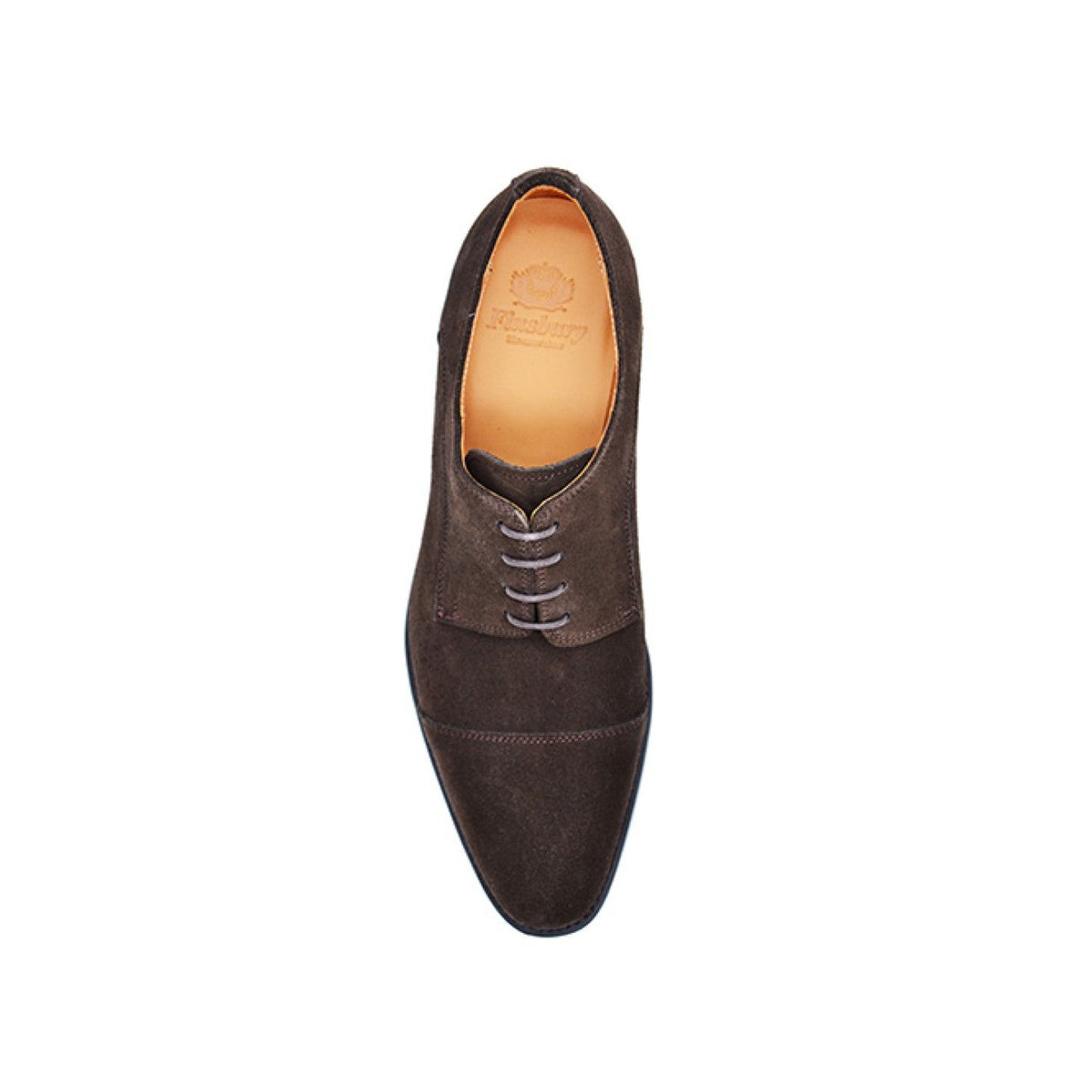 Derby daim ELVIS marron, FINSBURY