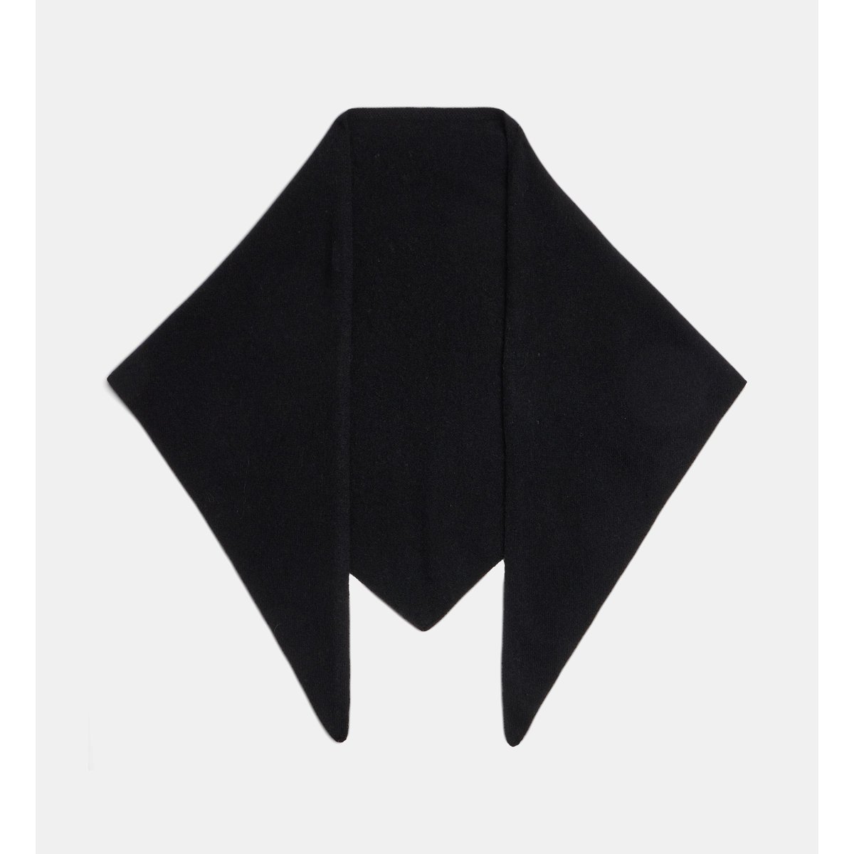 Echarpe triangle bobo cachemire noir, GALERIES LAFAYETTE