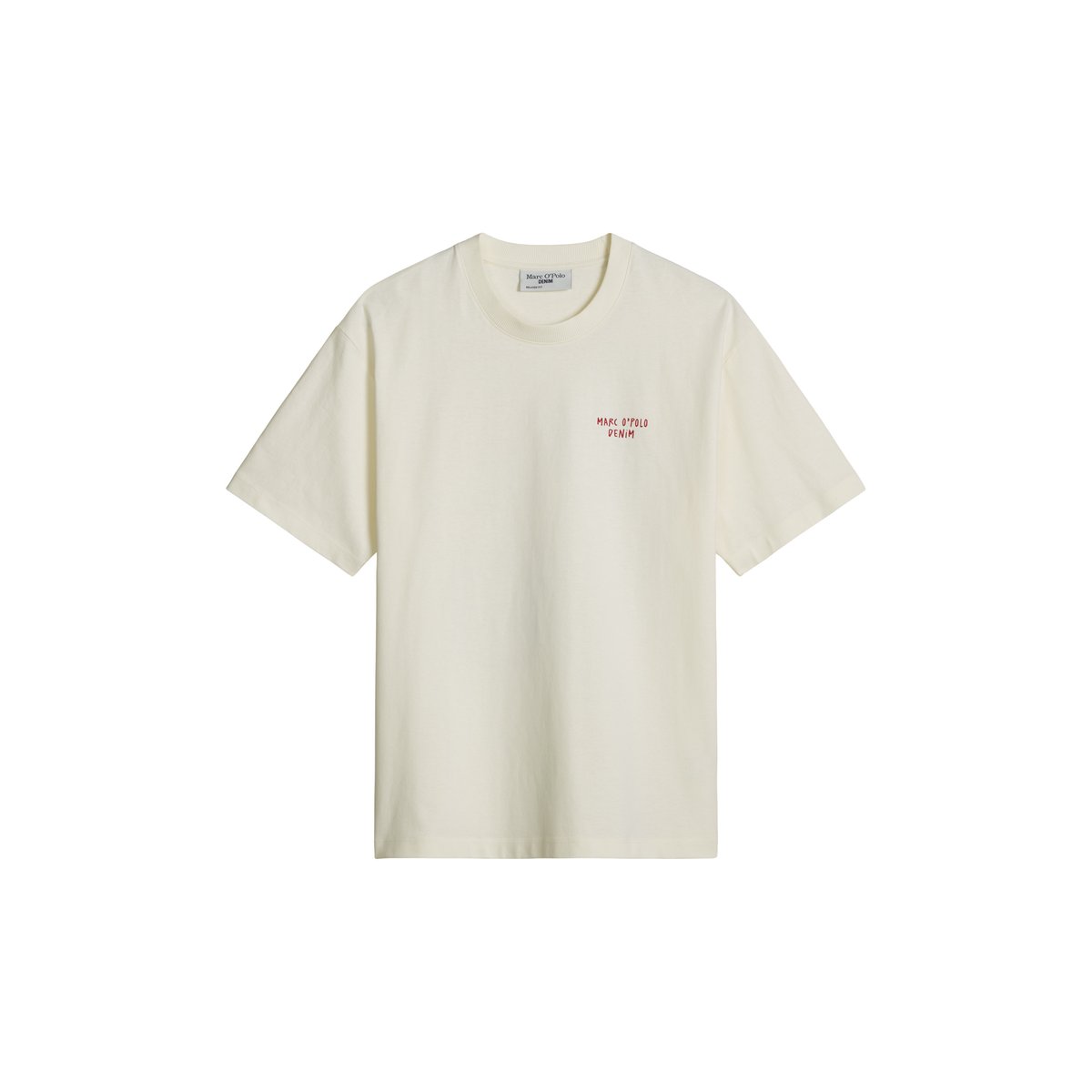 T-shirt Crayfish Capsule avec impression dans le dos blanc, MARC O’POLO DENIM