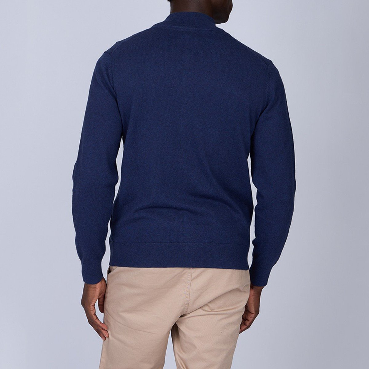 Cardigan Edison bleu marine, MISE AU GREEN