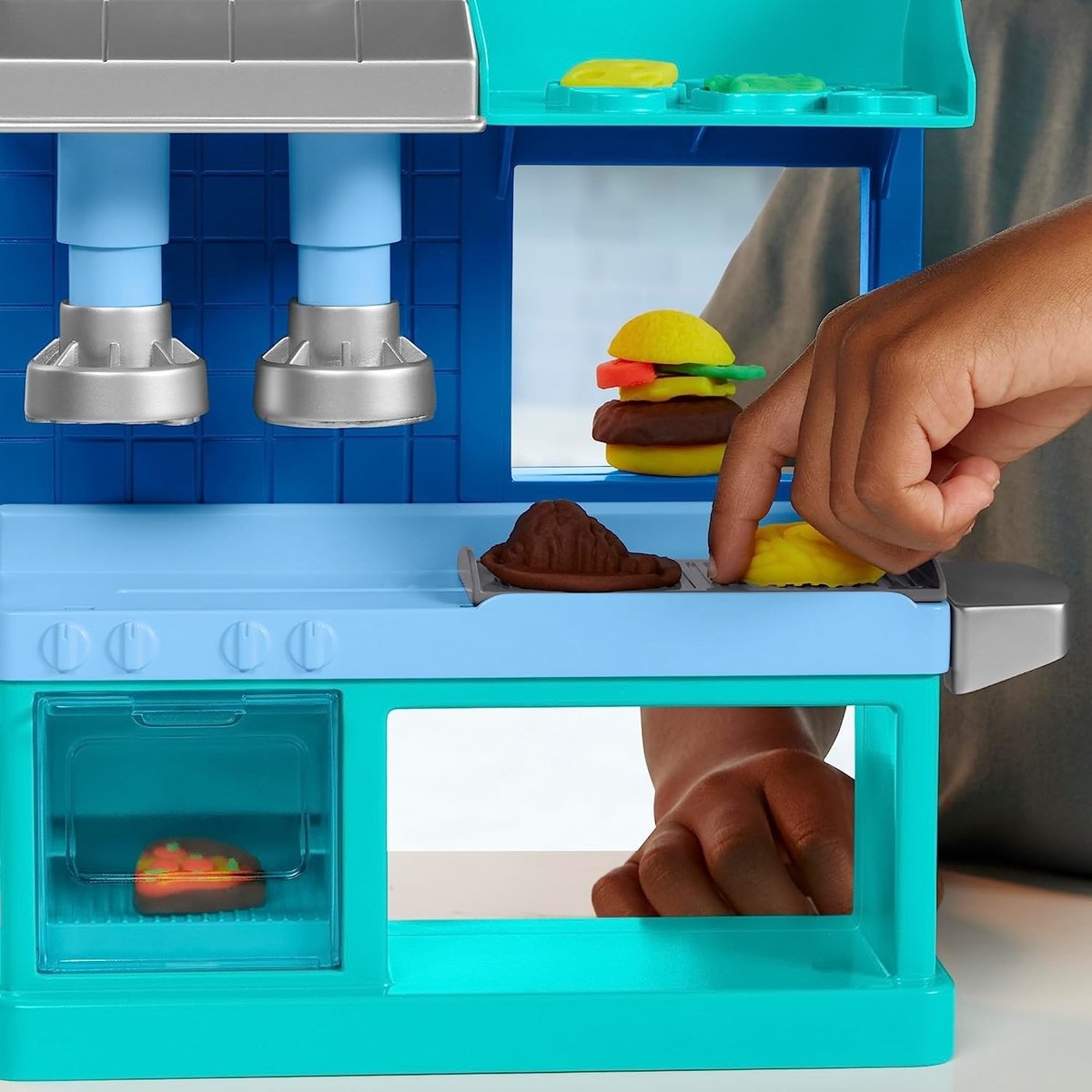 Play-Doh Kitchen Creations Restaurant coloré multicolore, HASBRO