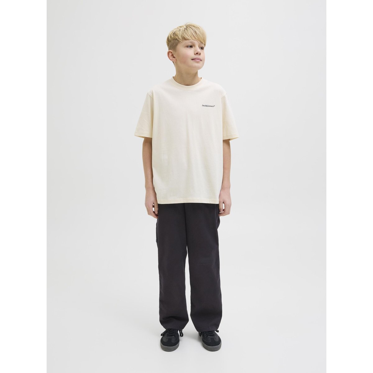 Pantalon Worker black 1, JACK & JONES JUNIOR