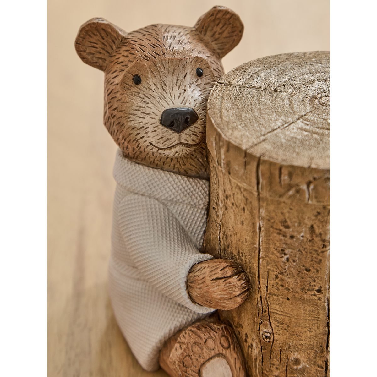 Pot de rangement spa bertie bear naturel, NEXT