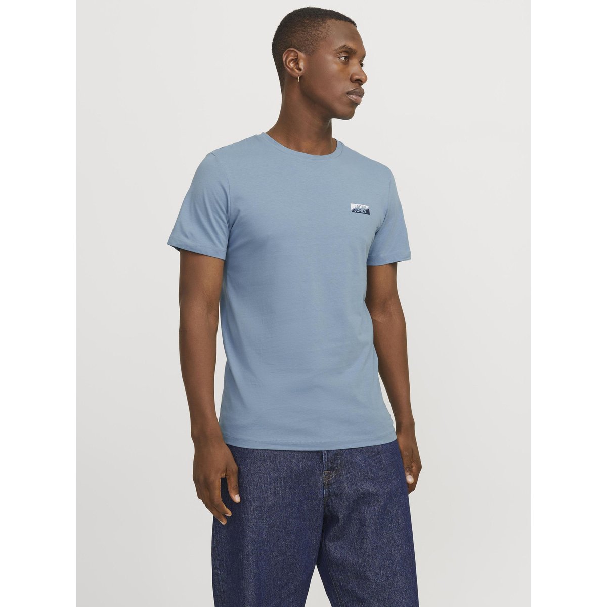 T-Shirt noire - black, JACK & JONES
