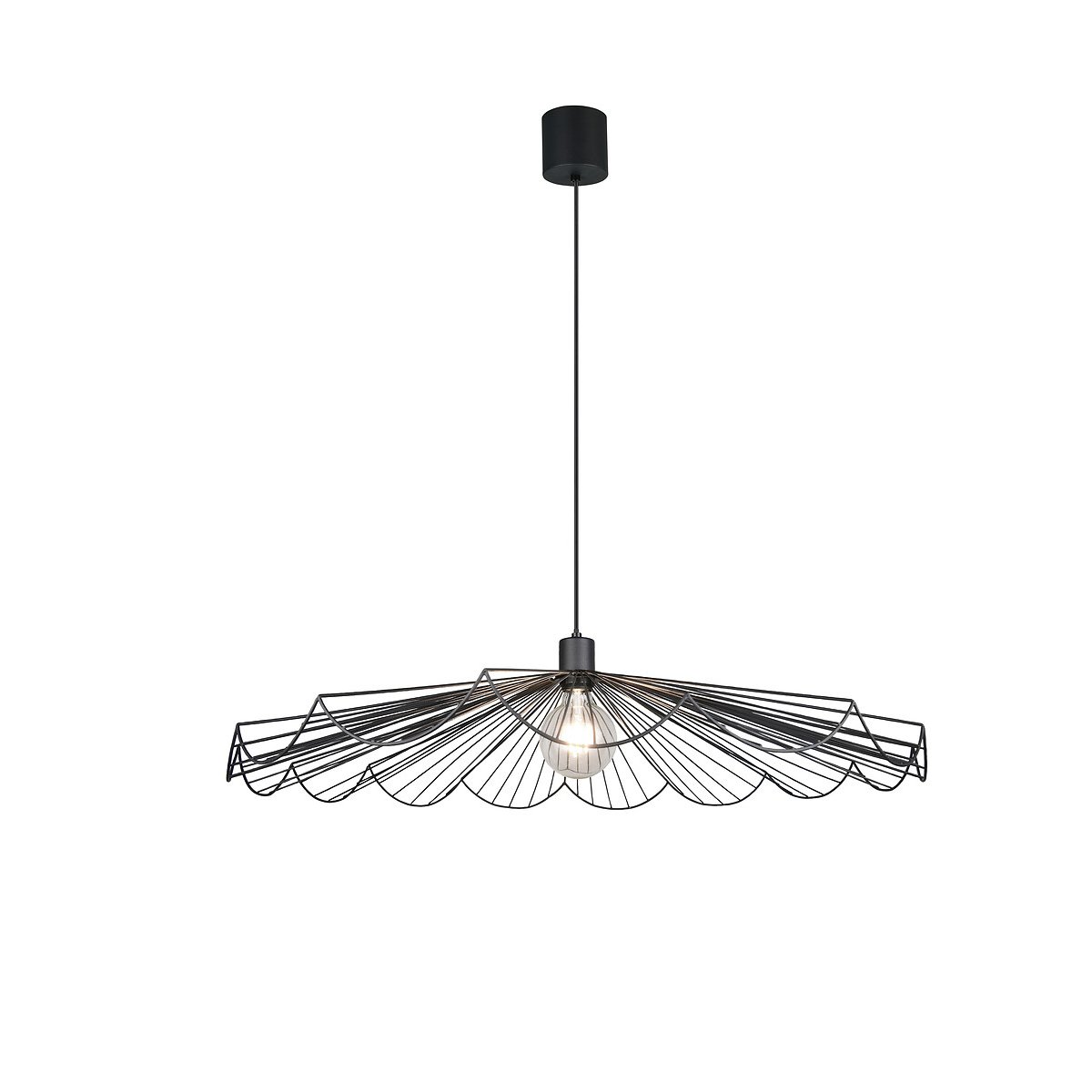 Suspensão Margarita, da Trio Lighting preto , TRIO LIGHTING