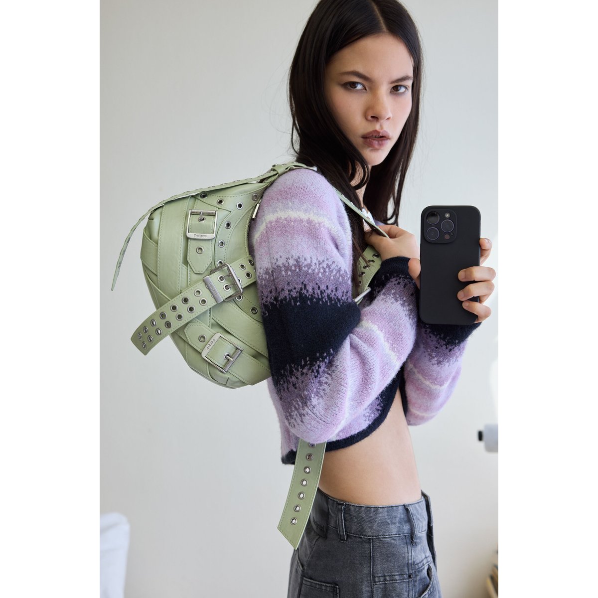 SAC À BOUCLES JOY multicolore, DESIGUAL