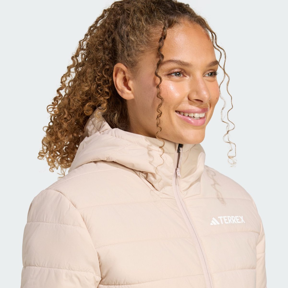Veste À Capuche Isolante Climawarm Terrex Multi Essentials wonder taupe, adidas Performance
