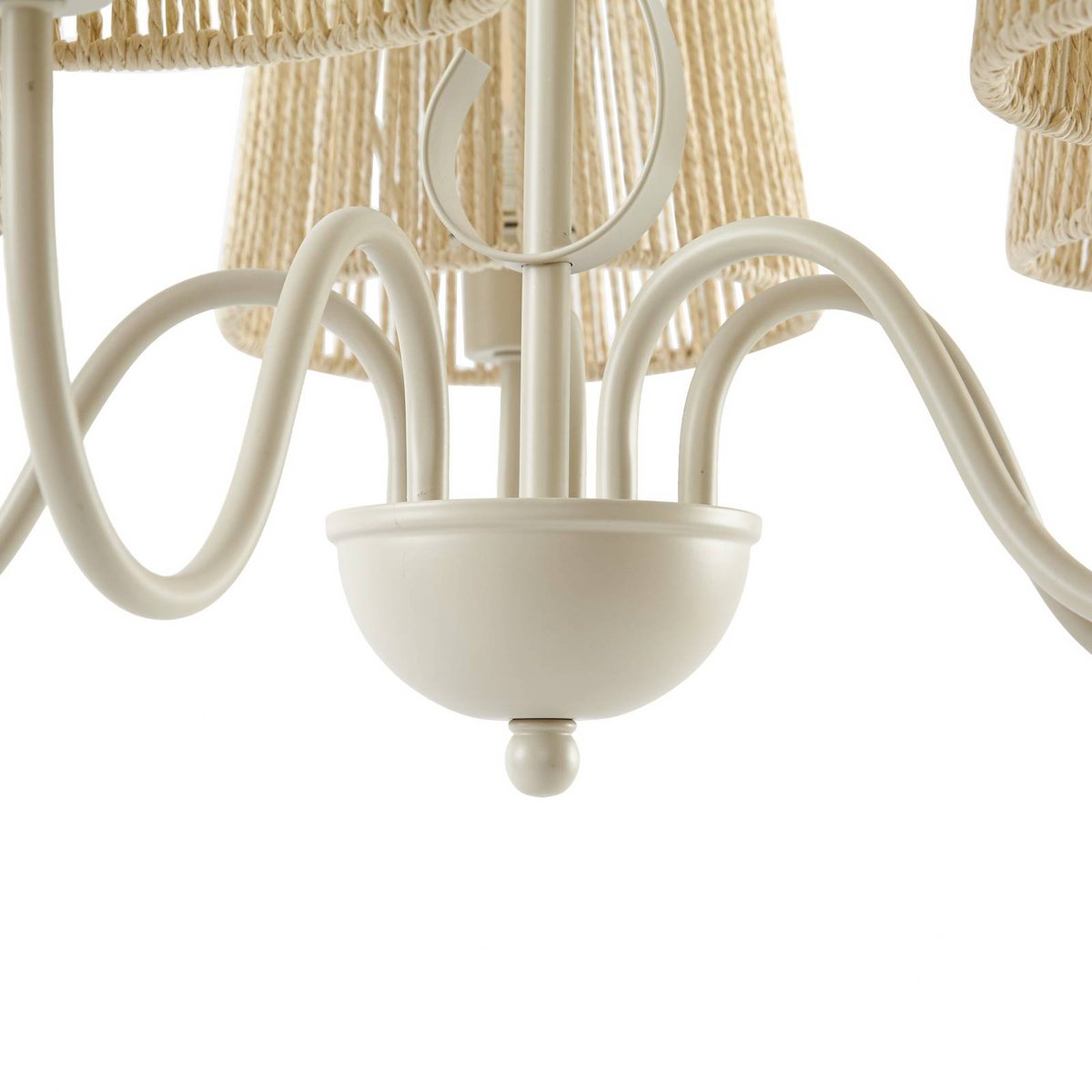Lustre en papier, Eugenia beige, LUCANDE