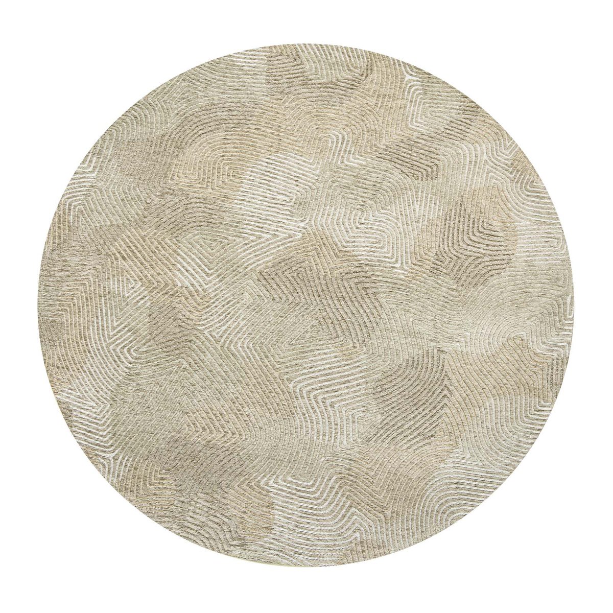 Tapis intérieur/extérieur tissé plat HUSK beige, NOVATREND