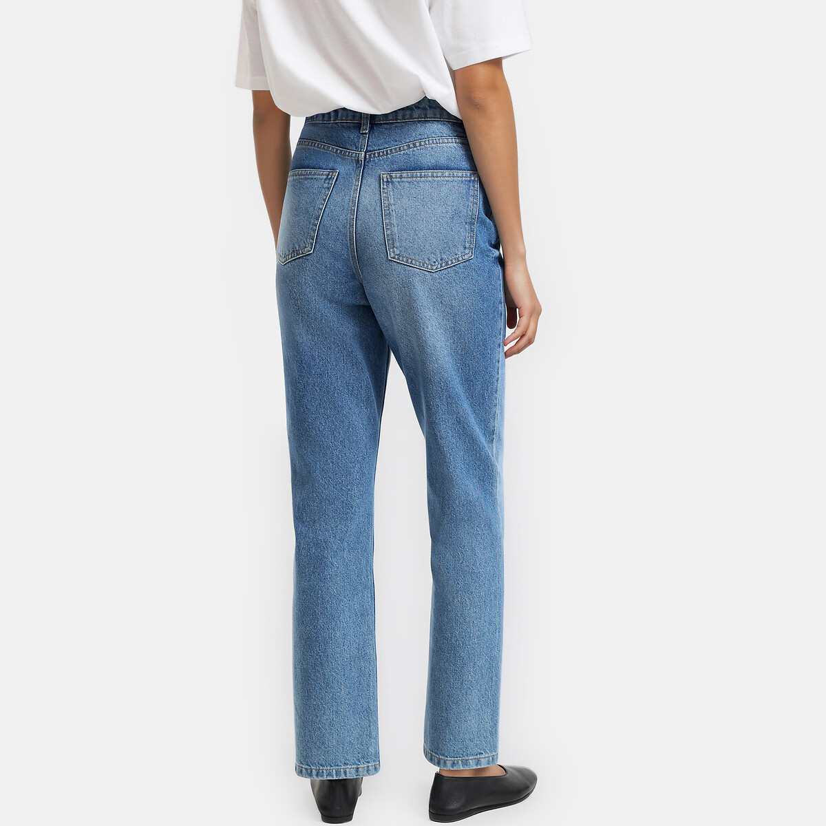 Jean droit taille standard bleu stone, LA REDOUTE COLLECTIONS
