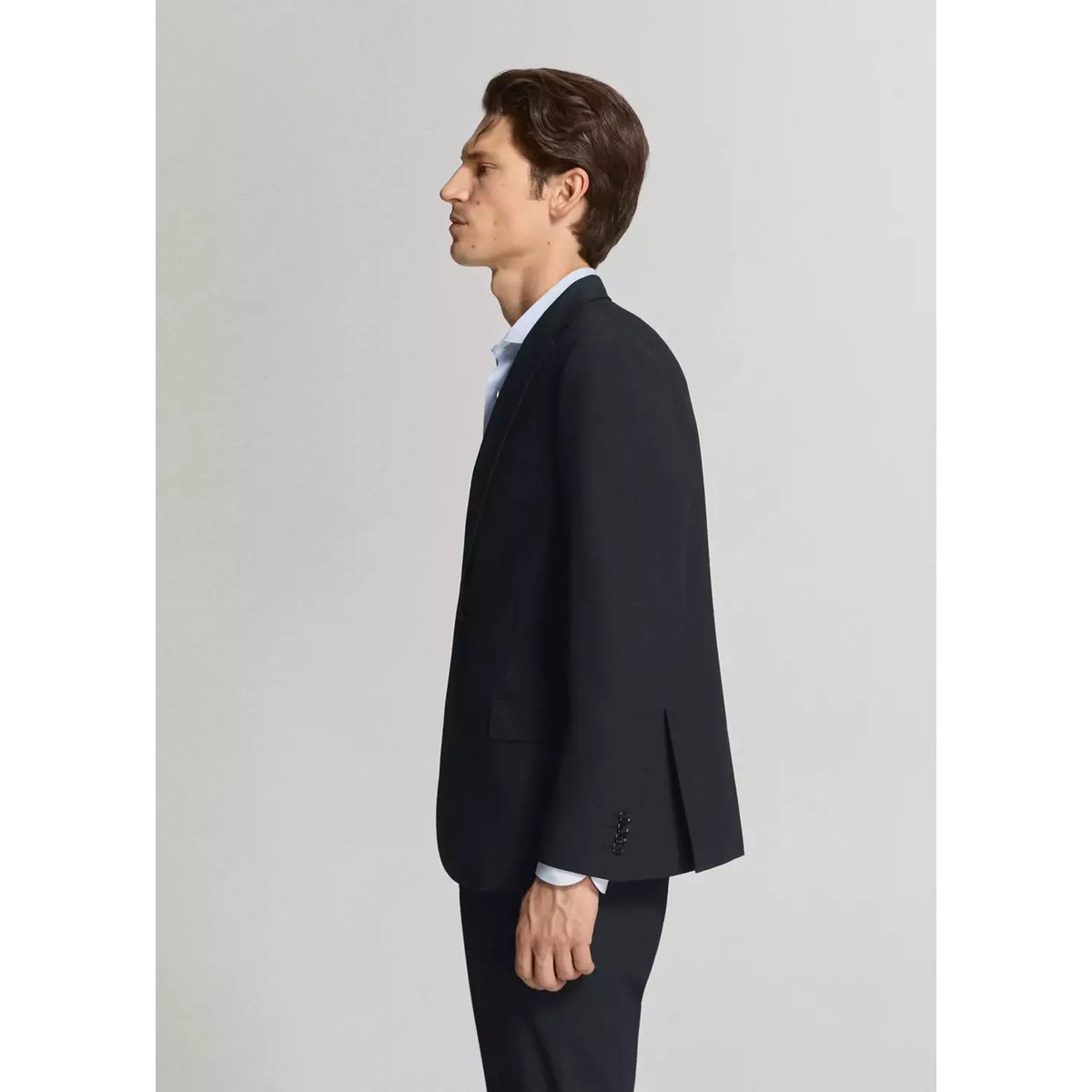 Veste de costume London regular-fit bleu marine, MANGO MAN