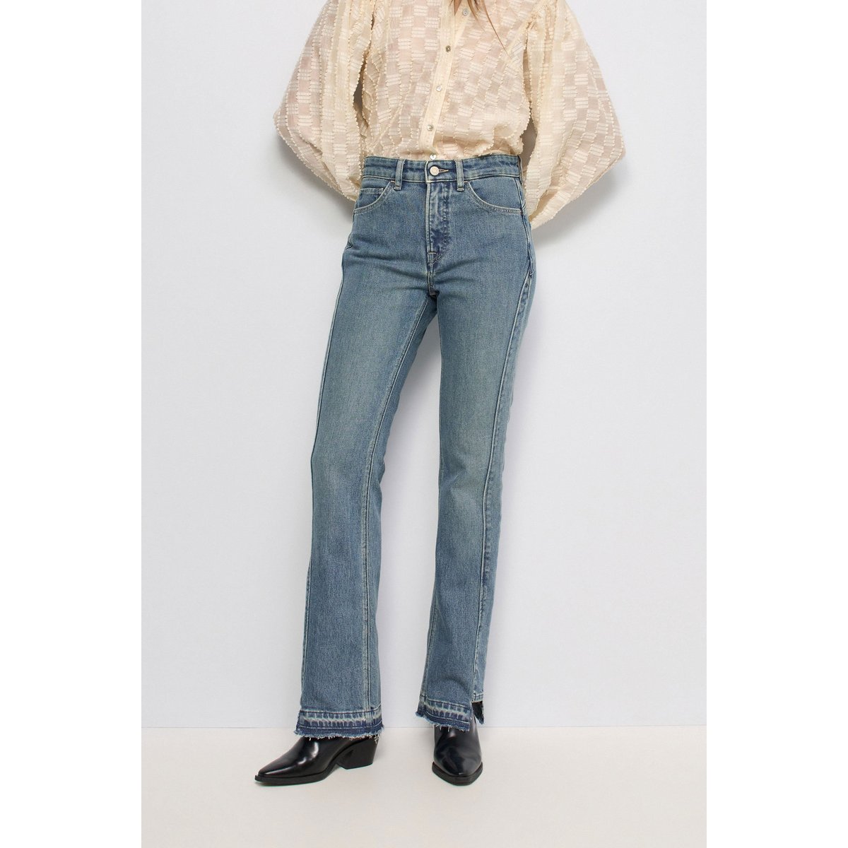 JEANS FAITH PUSH IN BOOTCUT bleu vintage, SALSA JEANS
