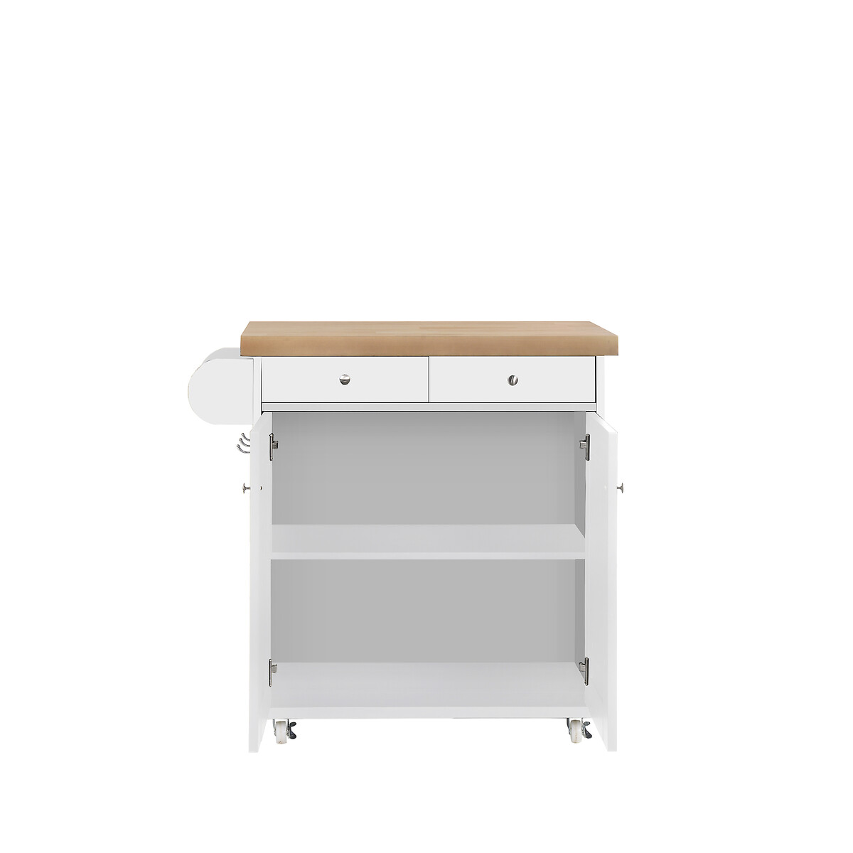 Portable Kitchen Island white, SO'HOME