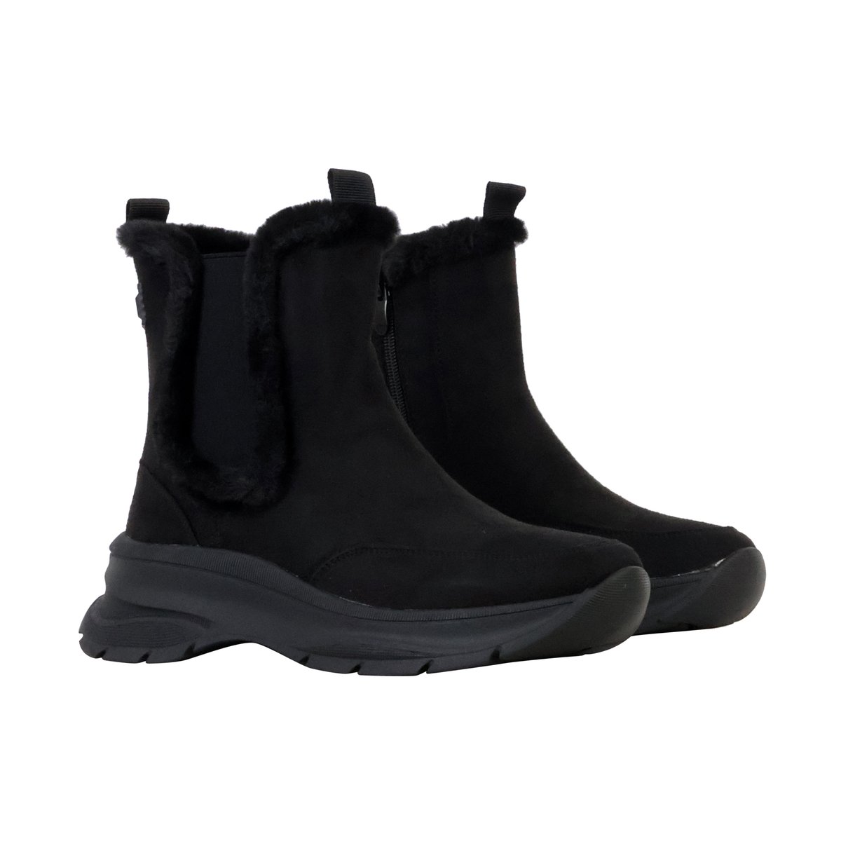 Basket Montante à Zip noir, ENZA NUCCI