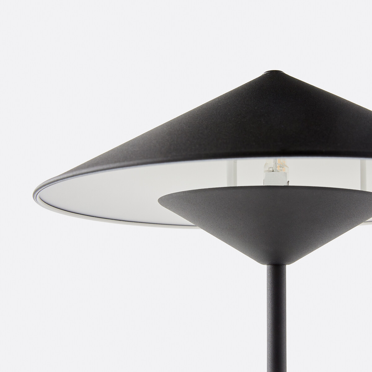 Lampe à poser en métal fer H42 cm, Coney noir, LA REDOUTE INTERIEURS