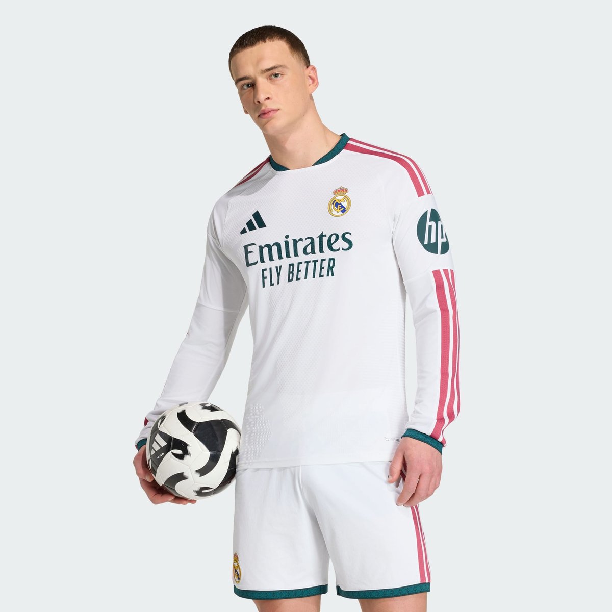 Maillot Manches Longues Domicile Real Madrid 26/27 Authentique Maillot Manches Longues Domicile Real Madrid 26/27 Authentique white, adidas Performance
