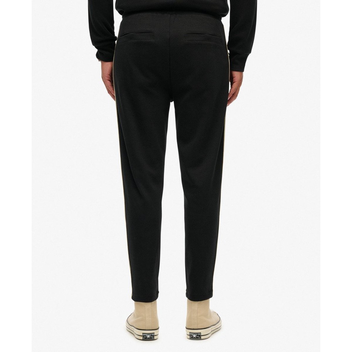 Pantalon de survêtement Tech Cult noir, SUPERDRY