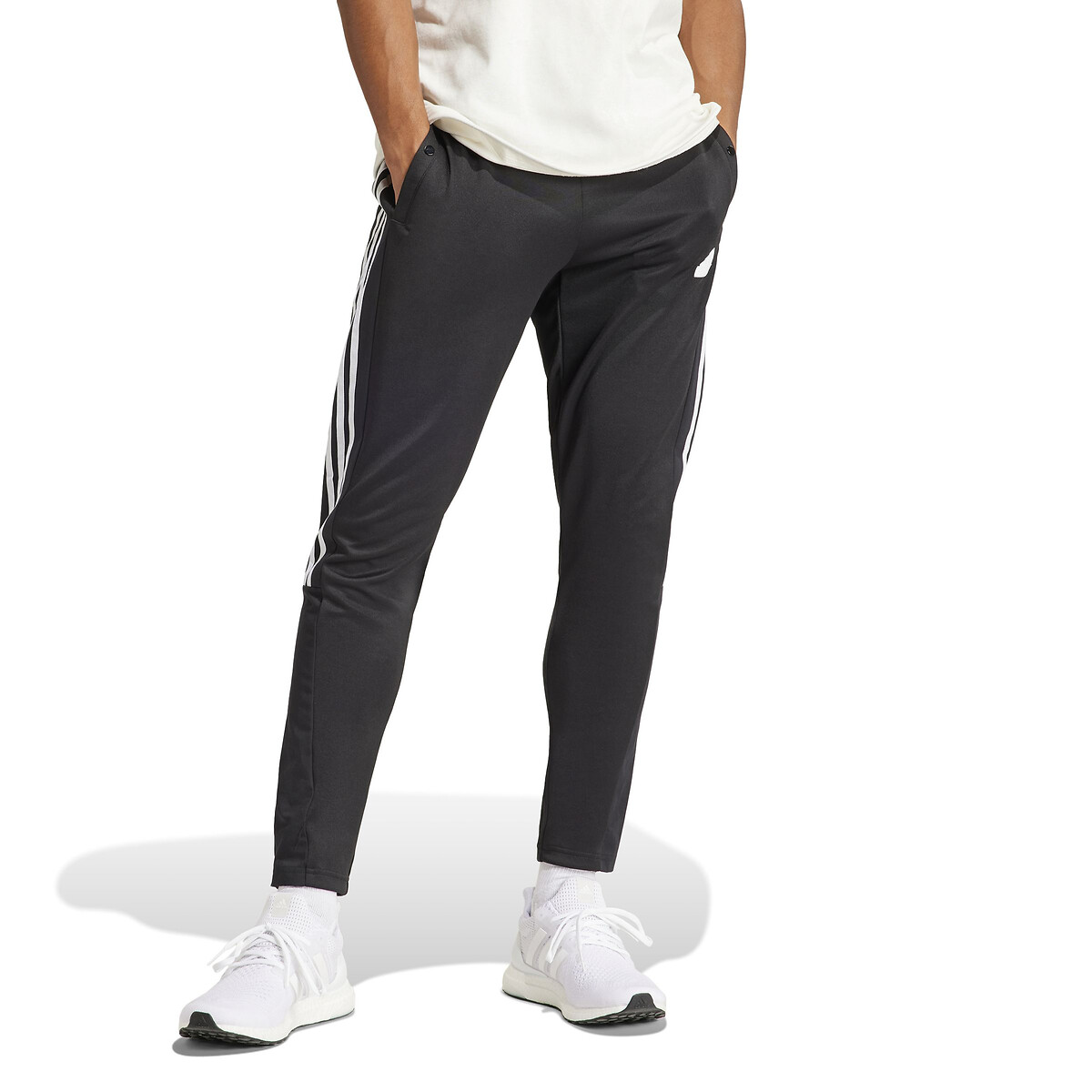 Train essentials 3 streifen trainingshose schwarz Adidas Sportswear La Redoute
