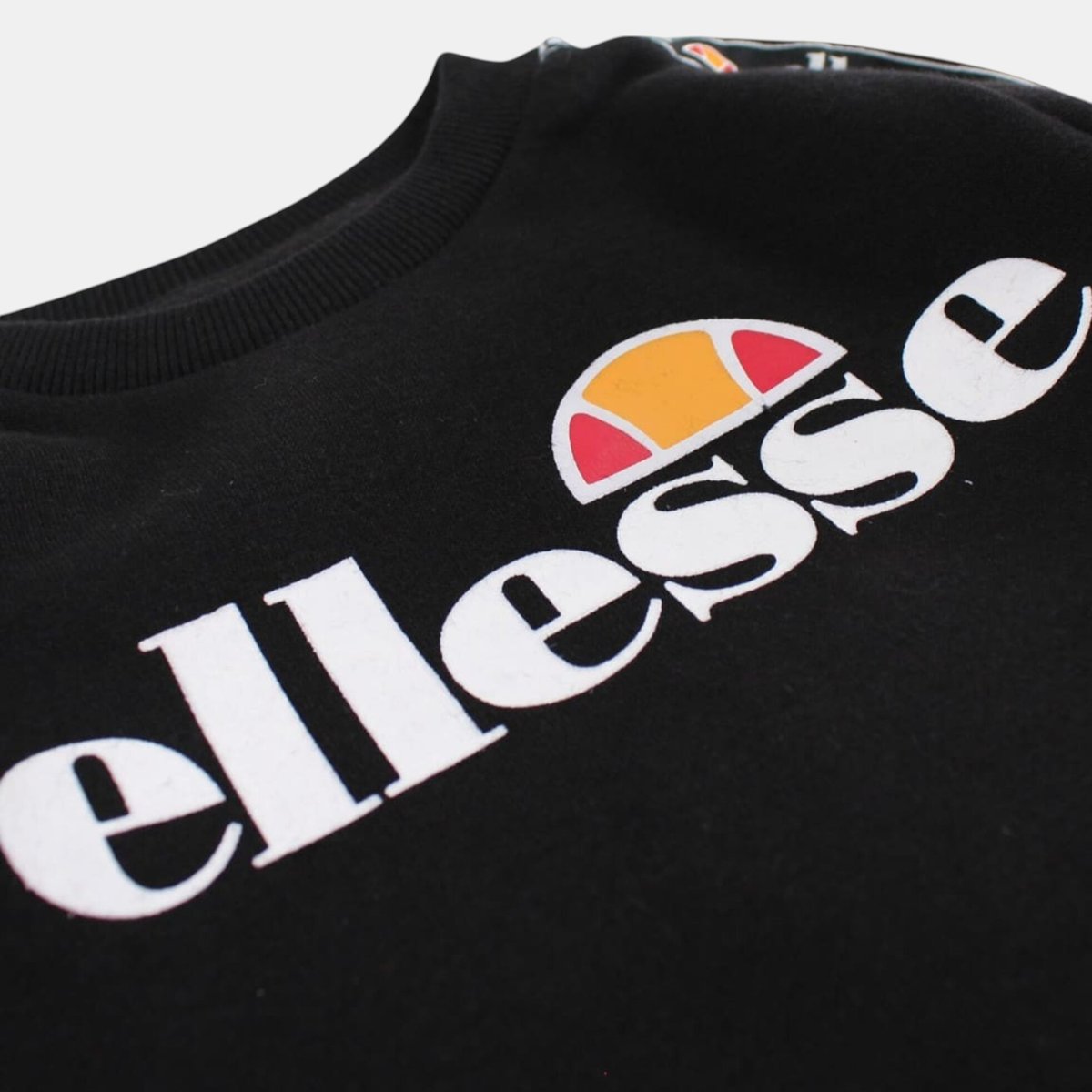 Ensemble sweat col zippé et pantalon de jogging TRAINING noir, ELLESSE