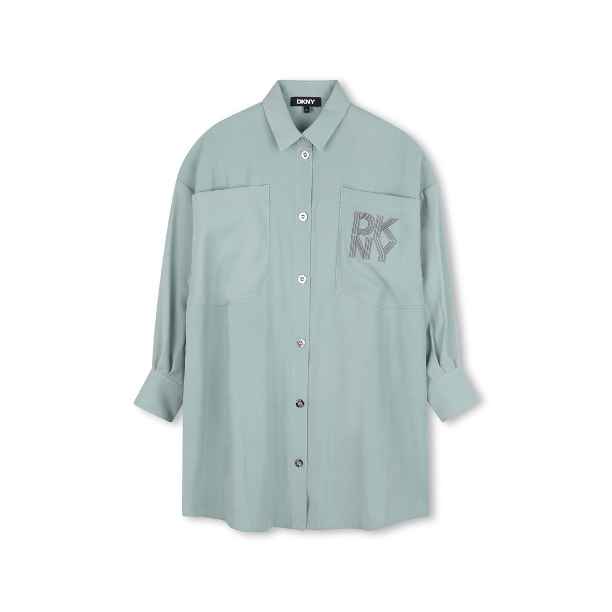Robe en sergé blue surf, DKNY