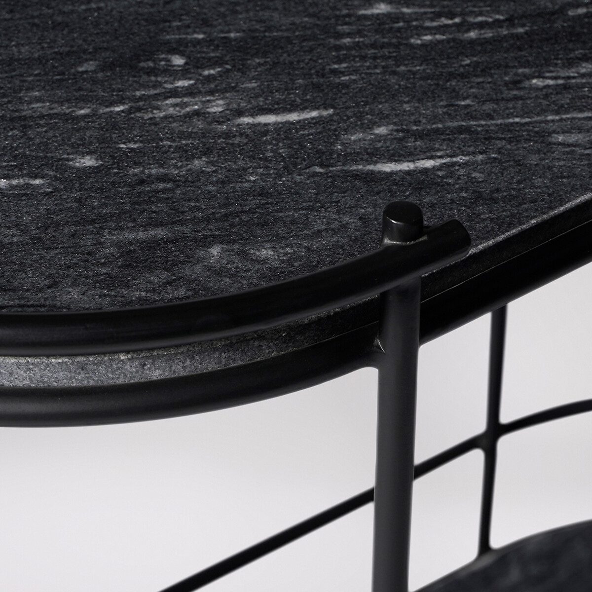 Cartizze Black Marble Trolley black, SWOON
