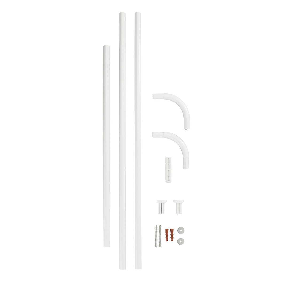 Barre D'angle Universelle argent, WENKO