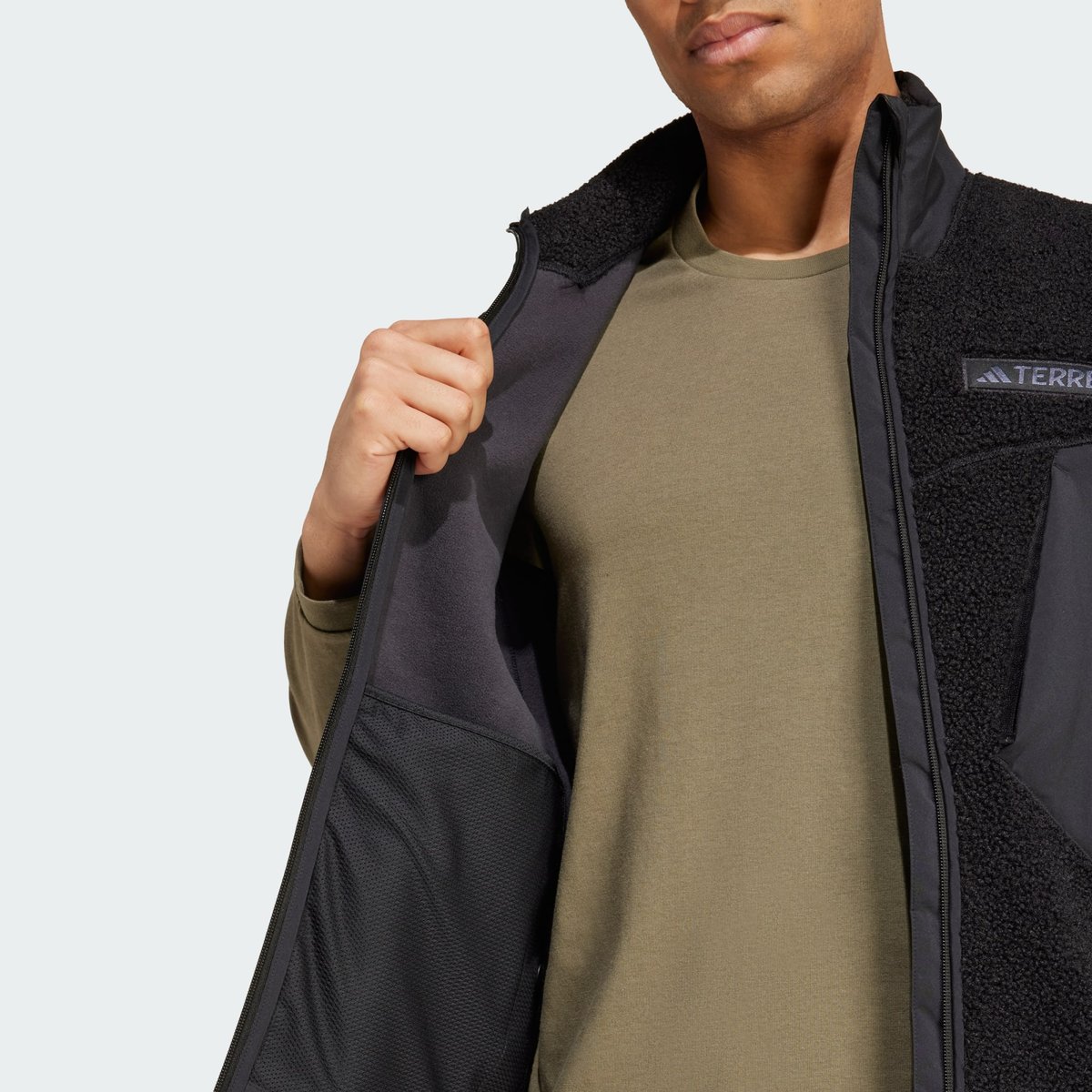 Veste Sans Manches Molleton Poils Longs Terrex Xploric Veste Sans Manches Molleton Poils Longs Terrex Xploric black, adidas Performance