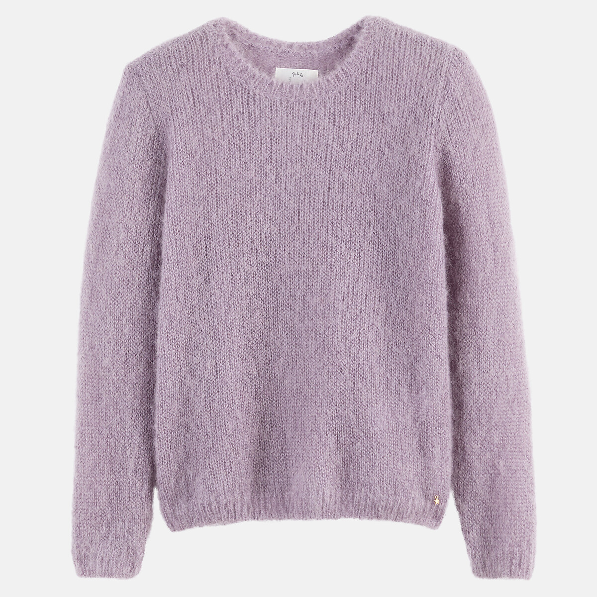 Pull girocollo, CHOUKY malva, DES PETITS HAUTS