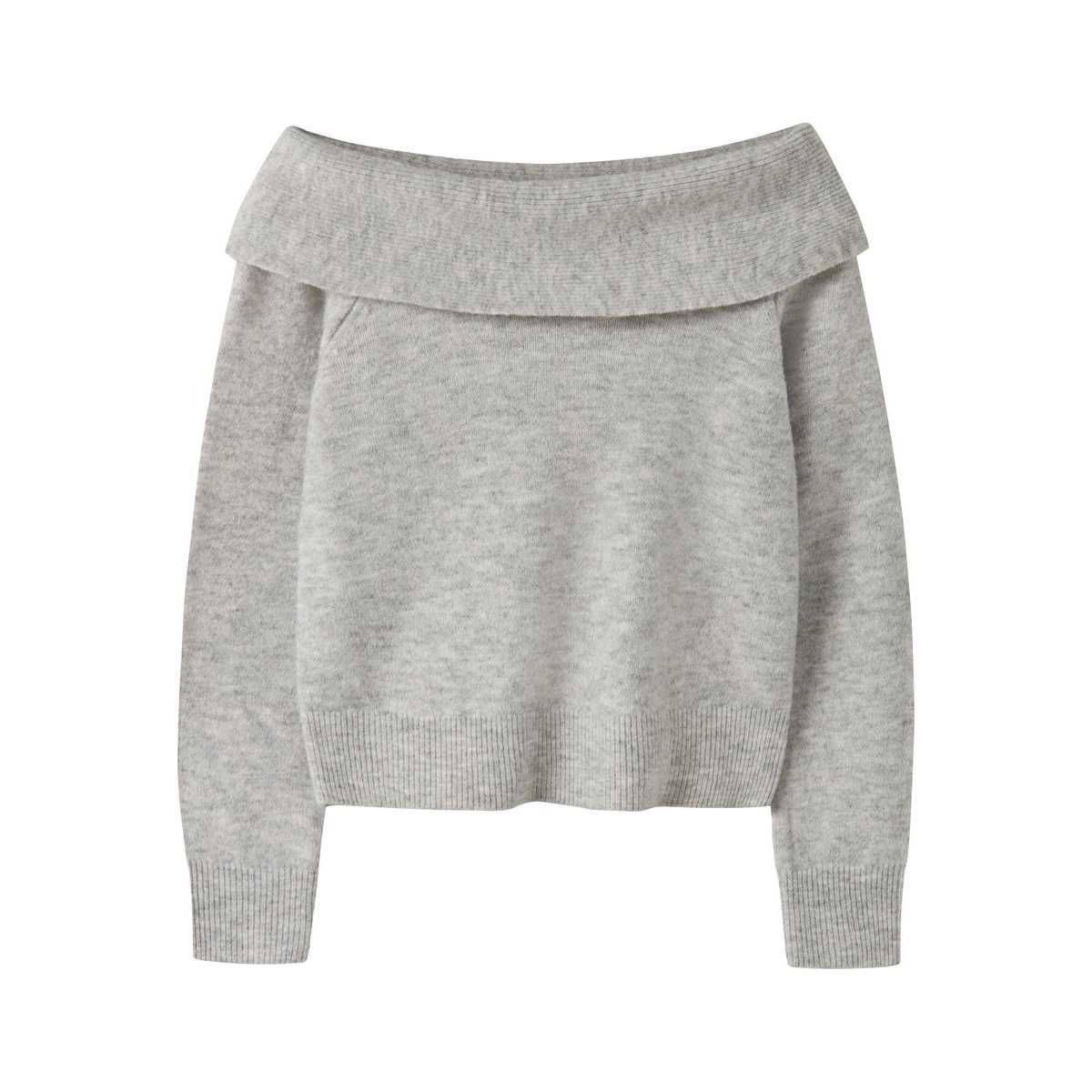 Pull En Maille gris - light grey melange1, NAME IT