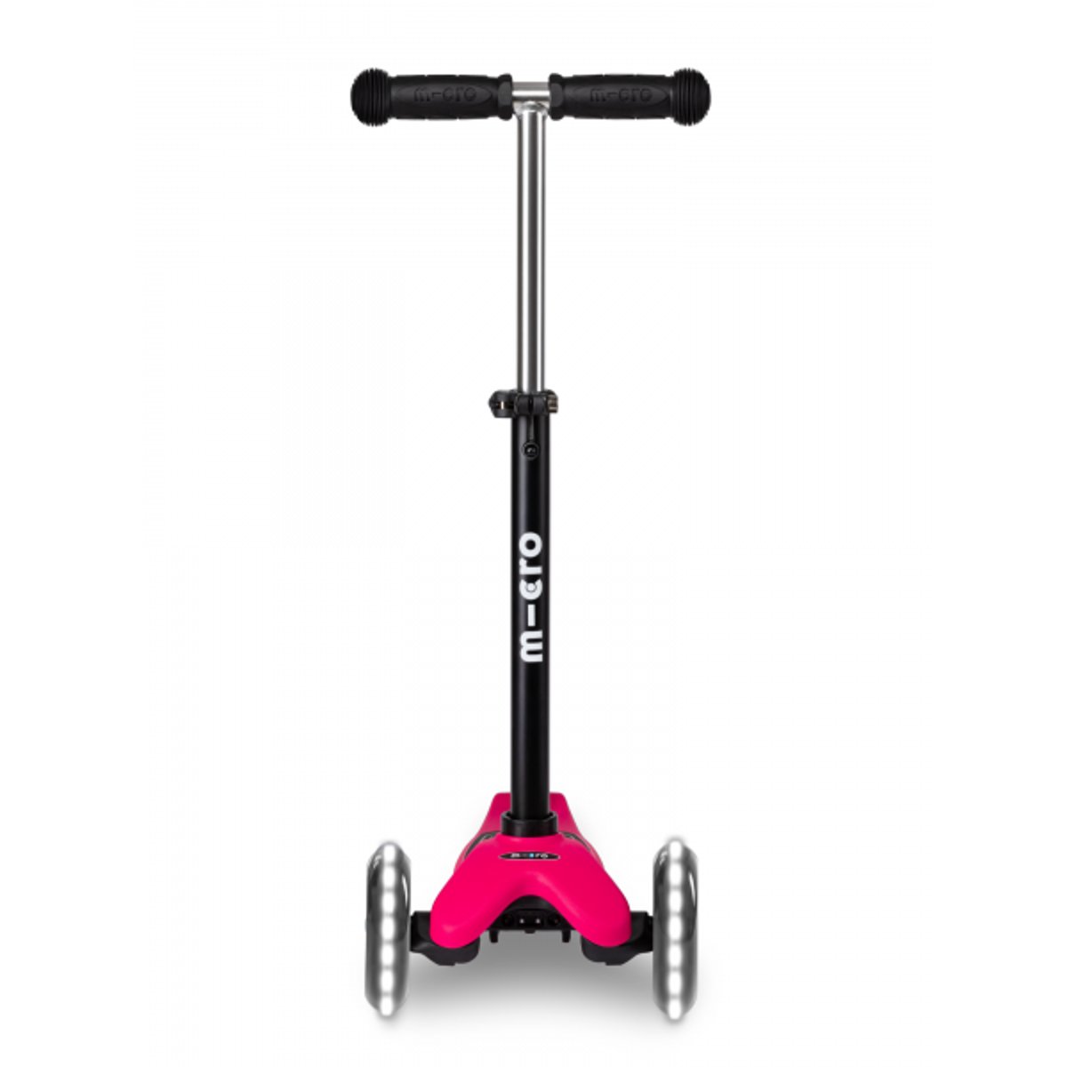 Mini Micro 3en1 Lite LED - rose framboise, MICRO MOBILITY