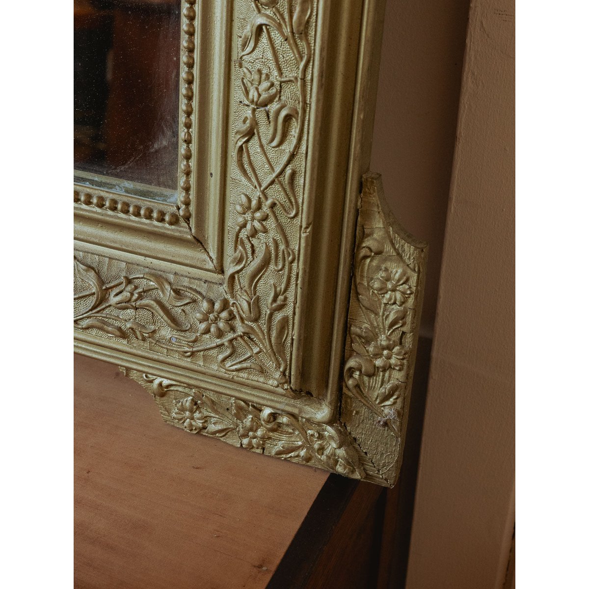 Miroir style classique doré Georges N°1282 - Bon état doré, DEBONGOUT