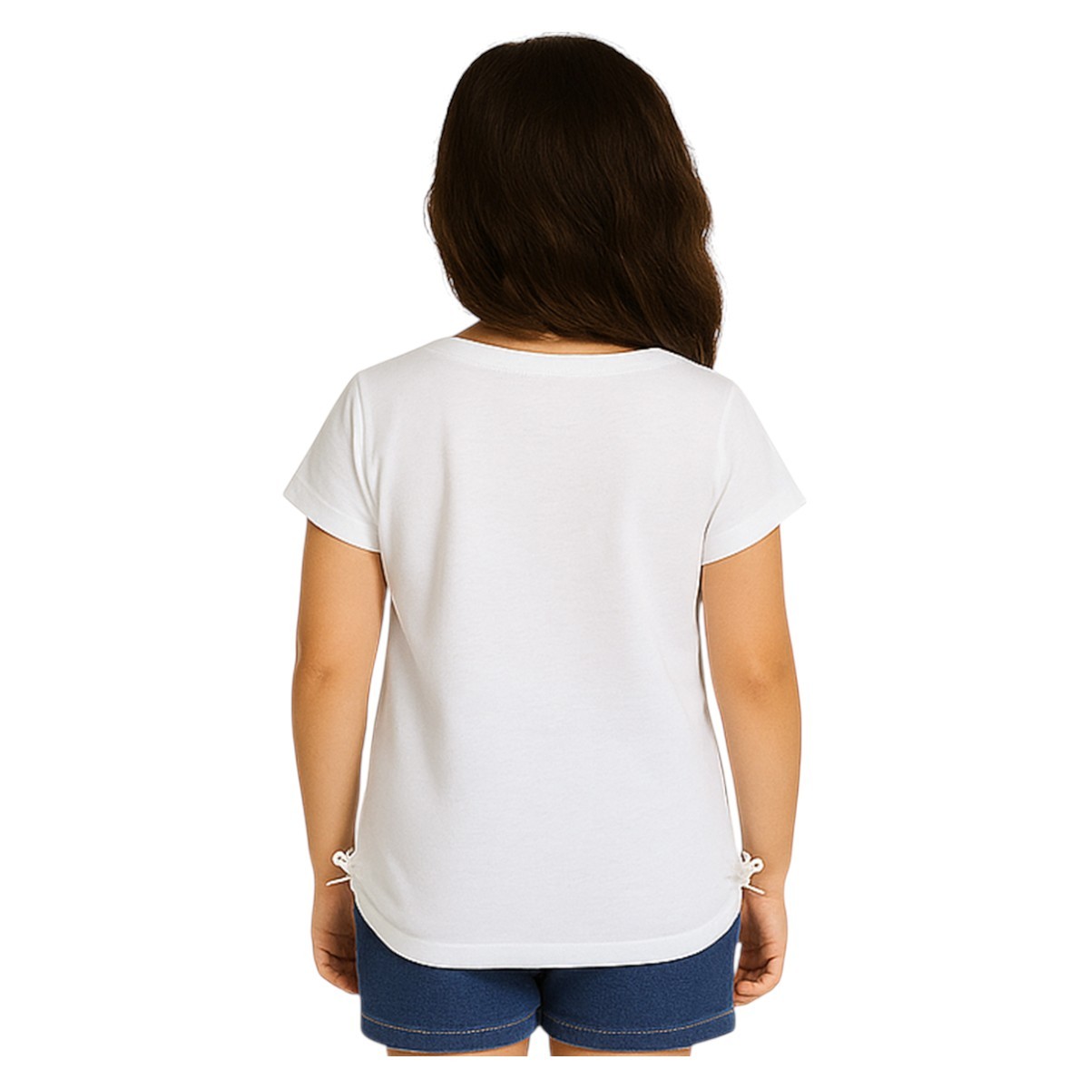T-shirt manches courtes fille imprimé FLORA corail, LEE COOPER